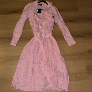 Polo by Ralph Lauren Pink Striped Dress